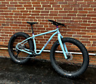 Custom Otso Arctodus, L, Glacier/Purple Fat bike build