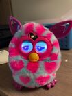 HASBRO FURBY BOOM 2012 Interactive Toy Pink Teal  Hearts  - Works!
