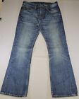 Levis 527 Jeans Mens 34x30 Blue Denim Bootcut Classic Cowboy Work 100% Cotton