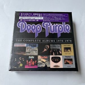 1970-1976 Deep Purple Complete Music Album 10CD New & Sealed Collection Box Set