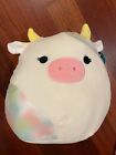 NEW! Squishmallow 12 inch Cow Candess Pink Nose RARE Free Ship