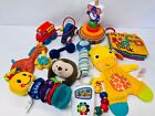 Baby Toy Lot with Plush, Rattles, Sensory Toys Etc Developmental Toy Set B30