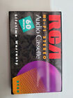 NEW RCA Hi-Fi Stereo 60 Minute Audio Cassette Tapes  #RC60 Sealed