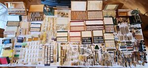 Vintage Watchmakers Lot Entire Store Parts Tools Bulova Swiss 1000's Of Pieces