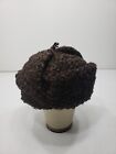 Vintage Anmo Pot Ppoht Russian Hat Ushanka Earflaps Winter Curly Fur Size 4 ?
