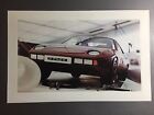 1980 Porsche 928 Coupe Showroom Advertising Poster RARE!! Awesome L@@K 23
