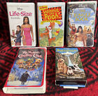 Disney Lot 5 VHS Family Movies Very Clean w/ Rebate Cards & Inserts