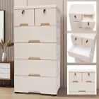 New ListingWhite Bedroom 6Drawer Dresser Storage Organizer Chest of Tower Closet Nightstand