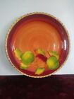Apples by Laurie Gates / Gates Ware ROUND SERVING PLATTER 14 3/4