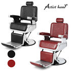 Super Heavy Duty All Purpose Salon Barber Chair Recline Beauty Styling Black/Red