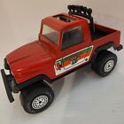 TOOTSIE TOY Vintage Metal Desert Rat Red 4 X 4 Jeep Truck Made In USA