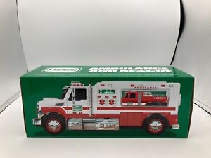 2020 Hess AMBULANCE and RESCUE Toy Truck Complete In Box W/ Good Condition