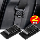 Carbon Fiber Car Interior Seat Belt Holder Stabilizer Limiter Clip Accessories (For: Porsche Macan)