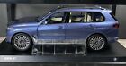 BMW X7 with Sunroof Phytonic Blue Metallic 1/18 Diecast Model Dealer Edition