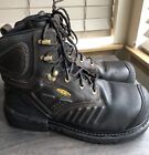Keen Philadelphia 6” Mens Boots Brown Black Size 11.5 EE Waterproof Carbon Toe