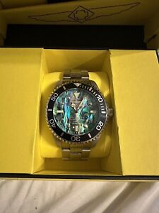 Invicta Pro Diver 47mm Abalone Dial Stainless Quartz Men's Watch 32928