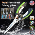 Fishing Pliers Multi-tool Hook Removal Disgorger Fishing Line Cutter Scissor US