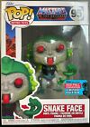Funko Pop SNAKE FACE Master Of the Universe 95 NYCC FALL EXCLUSIVE IN HAND