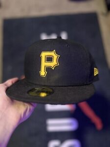 New Era Pittsburgh Pirates Fitted Hat - Black
