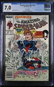 The Amazing Spider-Man #315 CGC 7.0 Venom & Hydro-Man appearance - 4414008003