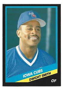 1988 CMC AAA #21 RC Dwight Smith Iowa Cubs Rookie Chicago Baseball Card