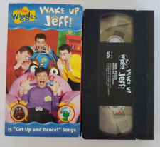 The Wiggles Wake Up Jeff! In a Cardboard Sleeve. HTF VHS Tape TESTED