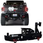 Vijay For 2020-2024 Jeep Gladiator Steel Rear Bumper W/Tire Carrier & LED Lights (For: Jeep Gladiator)