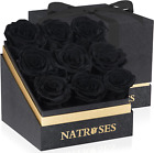 Forever Preserved Roses in a Box, 100% Real Roses That Last up to 3 Years, Flowe