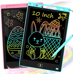 2 Pack LCD Writing Tablet for Kids 10 inch, Preschool Toys for Baby Girl Boy