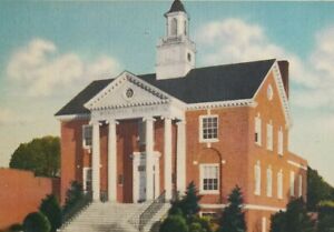 Virginia VA Marion Municipal Building Postcard Old Vintage Card View Standard PC