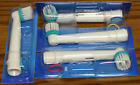 4 Braun Oral-B Ortho Electric Toothbrush Brush Heads for Braces/Orthodontics
