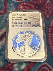 2022 W american silver eagle NGC PF70 Ultra Cameo First Release Beautiful Coin !