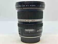 CANON EF-S 10-22mm F3.5-4.5 USM Super Wide Angle Zoom Lens magnification 0.17x