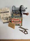pflueger Sea King 2188 surf casting reel with box,papers,wrench xtra drag washer