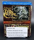 The Dark Crystal Labyrinth Slipcover Blu-Ray Slipcover Only Brian Froud No Discs