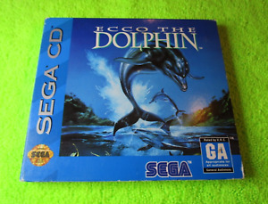 New ListingSega CD Ecco the Dolphin Sega Classics Pack-In Super Monaco GP Revenge Shinobi