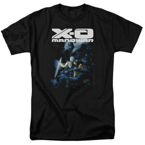 X-O Manowar By The Sword T Shirt Licensed Comic Book Tee Black
