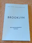 Brooklyn FYC For Your Consideration Screenplay Script Book