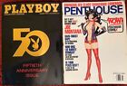 Playboy 50th Anniversary 2004, Penthouse 1993 Magazines Joe Montana Adults Only!