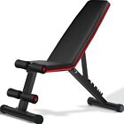 New ListingHome Gym Fitness Workout Exercise 700 lbs Adjustable Utility Bench Weight Bench