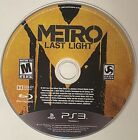 Metro: Last Light (Sony PlayStation 3, PS3) DISC ONLY | NO TRACKING | M2094