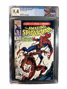 Amazing Spider-Man #361 - Graded - CGC 9.4 - 1st full appearance of Carnage