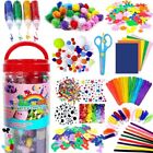 Arts and Crafts Supplies for - Kids Age 4-8, 4-6, 8-12 with Jar Set (Medium)