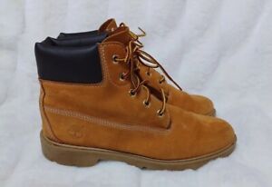 Boys Timberland  Wheat Waterproof Big Kid 10960 6 Inch  Classic Boots - Size 6