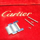 Genuine Mint Cartier Tank Francaise LM Men's Combi Band Bracelet 2 Links 19mm