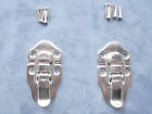 Nickel Guitar/Instrument Case Latch/latches-for Gibson &more USA Brands-Set of 2