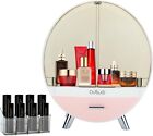 GRAY Cosmetic Storage Organizer Makeup Box with Drawer Waterproof Dustproof