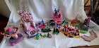 Lot of  Vintage  Polly Pocket Castle Playset Toys Parts Lot 90s Parts And Repair