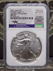 2021 American SILVER Eagle *TYPE 1* $1 NGC MS70 #333ARC Mercanti *LAST DAY* 35th