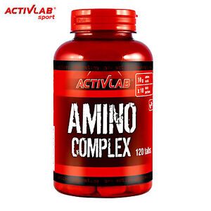 Amino Complex 120 Tabl. BCAA Essential Amino Acids Muscle Growth Anabolic Pills